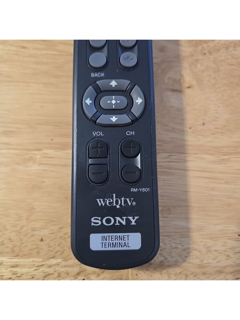 Sony RM-Y801 Wireless WebTV Internet Terminal Remote Control - Picture 3 of 5